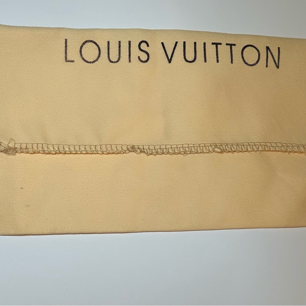 Louis Vuitton Soft Tan Dust Bag